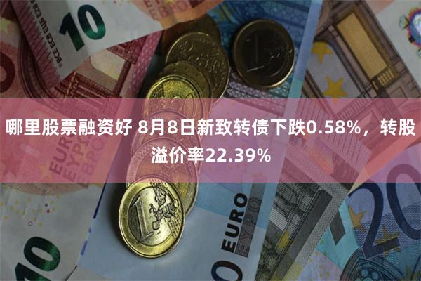 哪里股票融资好 8月8日新致转债下跌0.58%，转股溢价率22.39%