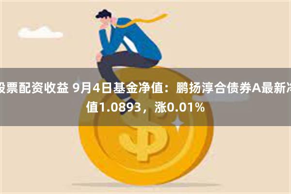 股票配资收益 9月4日基金净值：鹏扬淳合债券A最新净值1.0893，涨0.01%