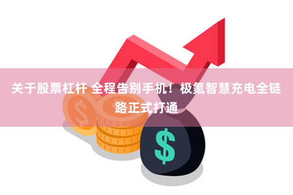 关于股票杠杆 全程告别手机！极氪智慧充电全链路正式打通